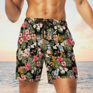 Star Wars Dog Tropical Plant Hawaiian Shirt Short
