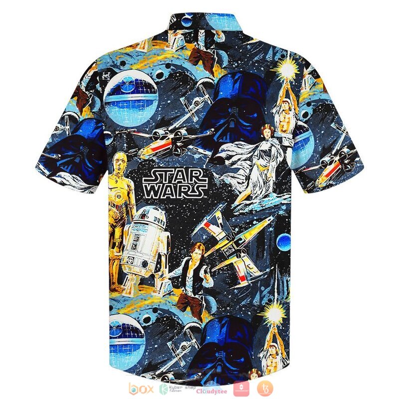Star Wars Galaxy Hawaiian Shirt Star Wars Galaxy Hawaiian Shirt
