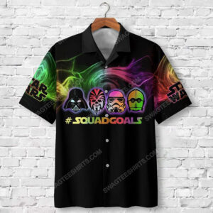 Star Wars Squad Goals Summer Vacation Hawaiian Shirt