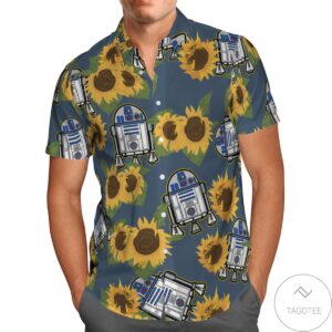 Star Wars Sunflowers Hawaiian Shirt