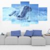 Starship Enterprise - Star Trek 6 - Movie 5 Panel Canvas Art Wall Decor