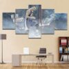 Stephen Curry Basketball Player NBA Basketball - 5 Panel Canvas Art Wall Decor
