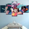 Steven Universe - Sport 5 Panel Canvas Art Wall Decor