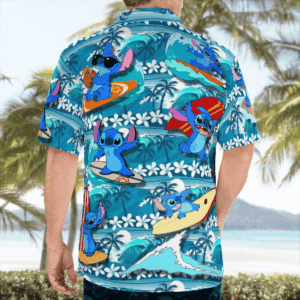 Stich Surfing Hawaii Shirt