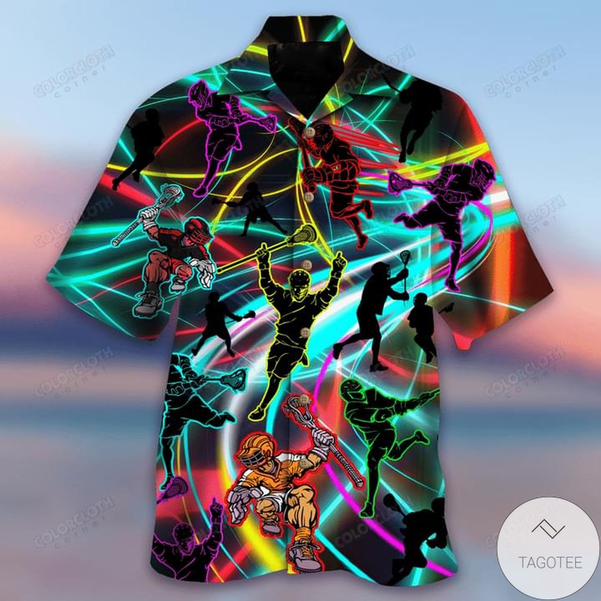 Stick Together With Lacrosse Hawaiian Shirt Stick Together With Lacrosse Hawaiian Shirt