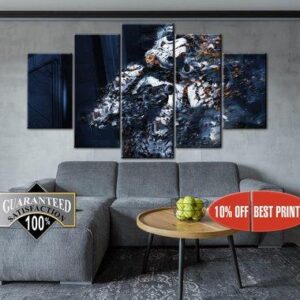 Stormtrooper 2 - Moive 5 Panel Canvas Art Wall Decor