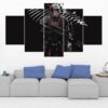 Stormtrooper 3 - Movie 5 Panel Canvas Art Wall Decor