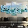 Stormtroopers Water Rogue One Death Star - Movie 5 Panel Canvas Art Wall Decor
