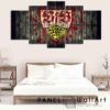 Stuttgate Vfb - Sport 5 Panel Canvas Art Wall Decor
