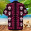 Sugar Skull Pink Hawaiian Shirt