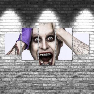 Suicide Squad - Movie 5 Panel Canvas Art Wall Decor