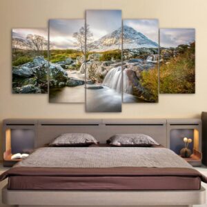 Summer - Nature 5 Panel Canvas Art Wall Decor