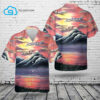 Sunset Gulfstream G450 Full Print Hawaiian Shirt- Maria
