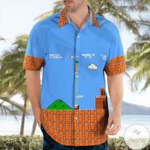 Super Mario  Spm Hawaiian Shirt