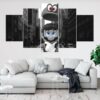 Super Mario - Gaming 5 Panel Canvas Art Wall Decor
