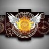 Supernatural 1 - Movie 5 Panel Canvas Art Wall Decor-CV