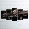 Supernatural Impala - Automotive 5 Panel Canvas Art Wall Decor