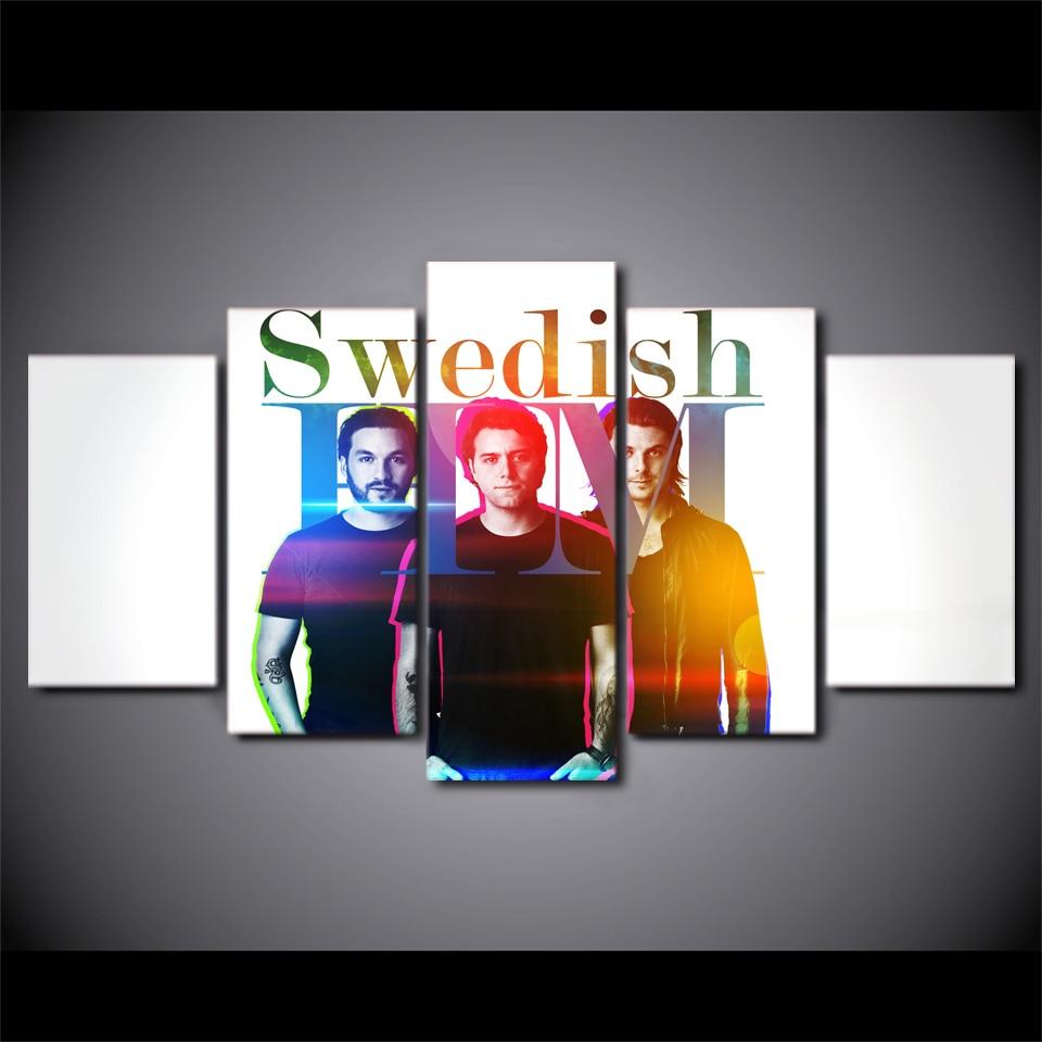 Swedish House Mafia Axwell - Music 5 Panel Canvas Art Wall Decor Swedish House Mafia Axwell - Music 5 Panel Canvas Art Wall Decor
