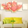 Sweetmeats Food 3 - Kitchen 5 Panel Canvas Art Wall Decor