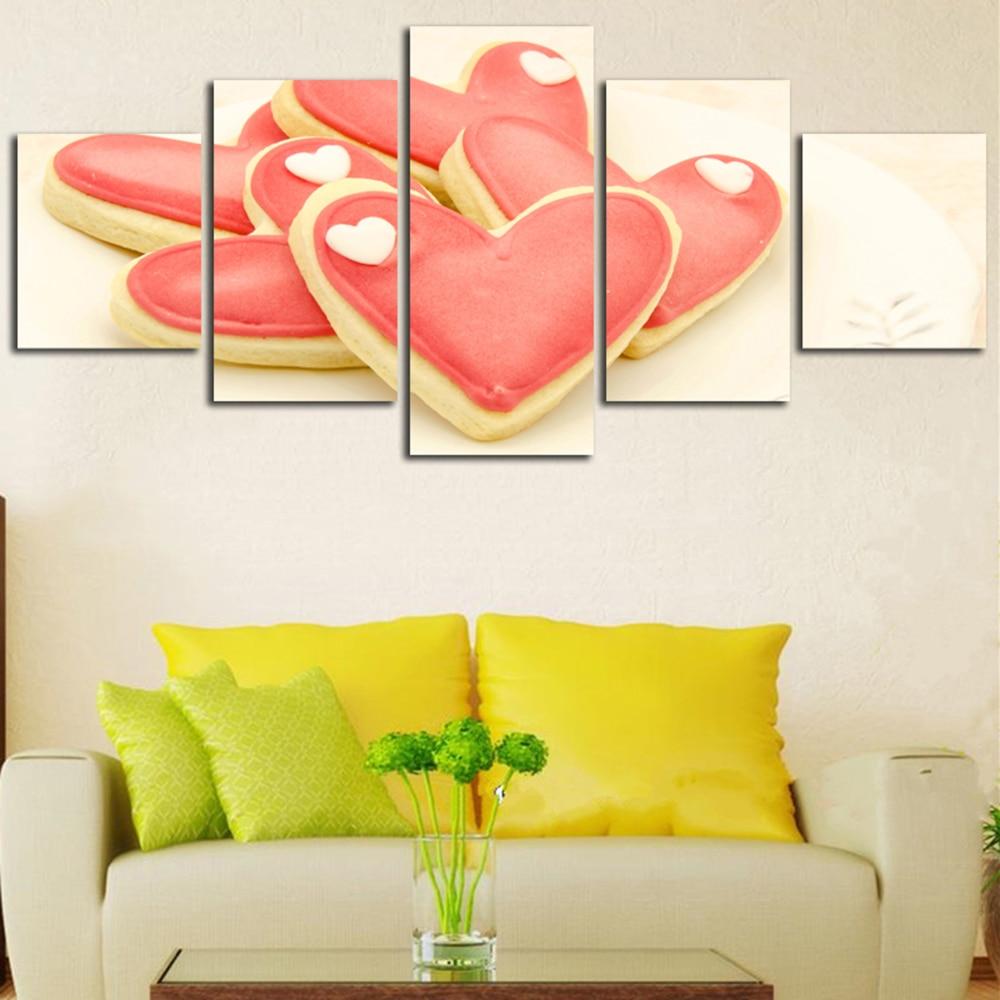 Sweetmeats Food 3 - Kitchen 5 Panel Canvas Art Wall Decor Sweetmeats Food 3 - Kitchen 5 Panel Canvas Art Wall Decor