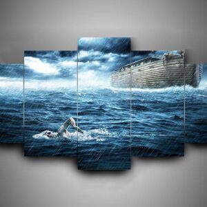 Swimming 1 - Sport 5 Panel Canvas Art Wall Decor