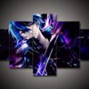 Sword Art Online - Sao 2 - Anime 5 Panel Canvas Art Wall Decor