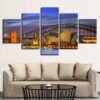 Sydney Harbor Opera House Australia - Nature 5 Panel Canvas Art Wall Decor