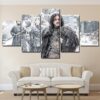 TV Play Game Of Thrones - Movie 5 Panel Canvas Art Wall Decor