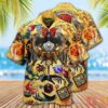 Take A Chance And Roll The Dice Edition Death Skull Hawaiian Shirt
