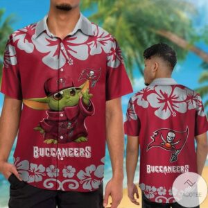 Tampa Bay Buccaneers Baby Yoda Hawaiian Shirt
