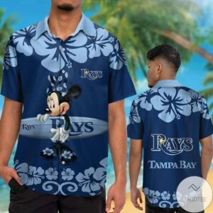 Tampa Bay Rays Minnie Mouse Hawaiian Shirt