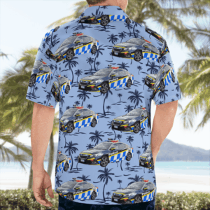 Tasmania Police Car Hawaiian Shirt