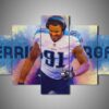 Tennessee Titans - Derrick Morgan - Sport 5 Panel Canvas Art Wall Decor
