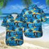 Tennis Hawaiian Shirt Summer Button Up
