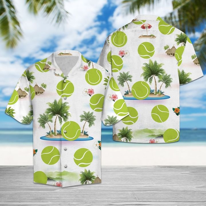 Tennis Lover Hawaiian Shirt Summer Button Up Tennis Lover Hawaiian Shirt Summer Button Up