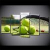 Tennis - Sport 5 Panel Canvas Art Wall Decor