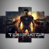 Terminator 3 - Movie 5 Panel Canvas Art Wall Decor
