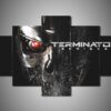 Terminator 4 - Movie 5 Panel Canvas Art Wall Decor