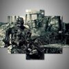 Terminator 7 - Movie 5 Panel Canvas Art Wall Decor