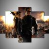 Terminator 9 - Movie 5 Panel Canvas Art Wall Decor