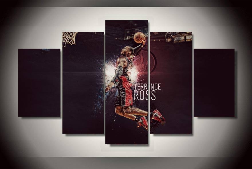Terrence Ross - Sport 5 Panel Canvas Art Wall Decor Terrence Ross - Sport 5 Panel Canvas Art Wall Decor