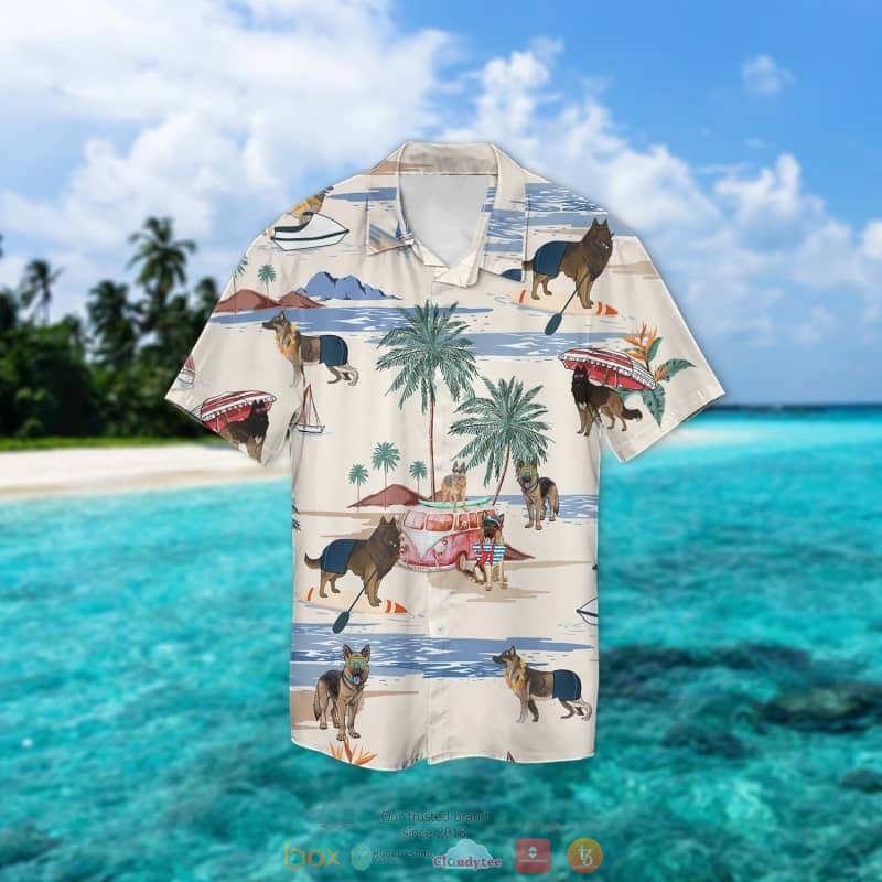 Tervuren Summer Beach Hawaiian Shirt Tervuren Summer Beach Hawaiian Shirt