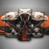 Testament - Music 5 Panel Canvas Art Wall Decor