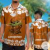 Texas Longhorns Baby Yoda Hawaiian Shirt