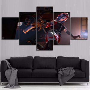 The Ace 01 - Gaming 5 Panel Canvas Art Wall Decor