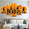 The Beatles 5- Music 5 Panel Canvas Art Wall Decor