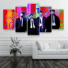 The Beatles “Fab Four” - Famous Person 5 Panel Canvas Art Wall Decor