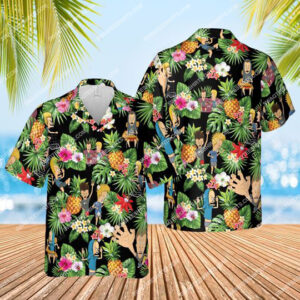 The Beavis And Butt-Head Tv Show Summer Party All Over Print Hawaiian Shirt