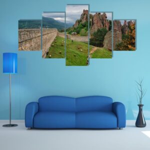 The Belogradchik Rocks - Nature 5 Panel Canvas Art Wall Decor