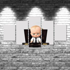 The Boss Baby - Movie 5 Panel Canvas Art Wall Decor